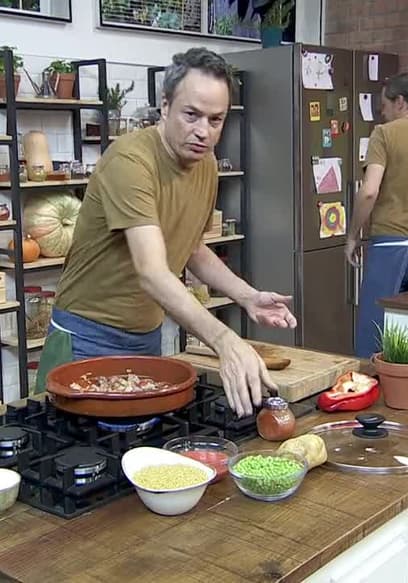 S01:E20 - Fideos a la cazuela y buñuelos de tofe de plátano poster