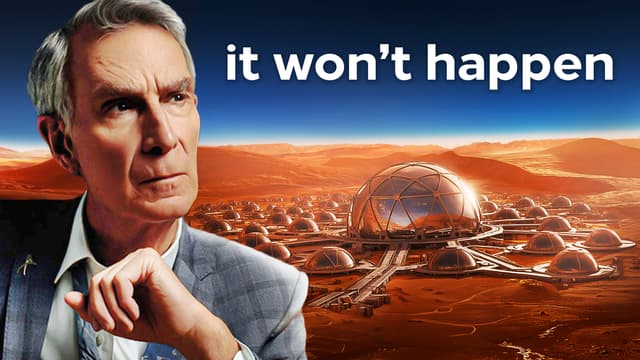 S01:E10 - Is Colonizing Mars Even Possible (With Bill Nye)