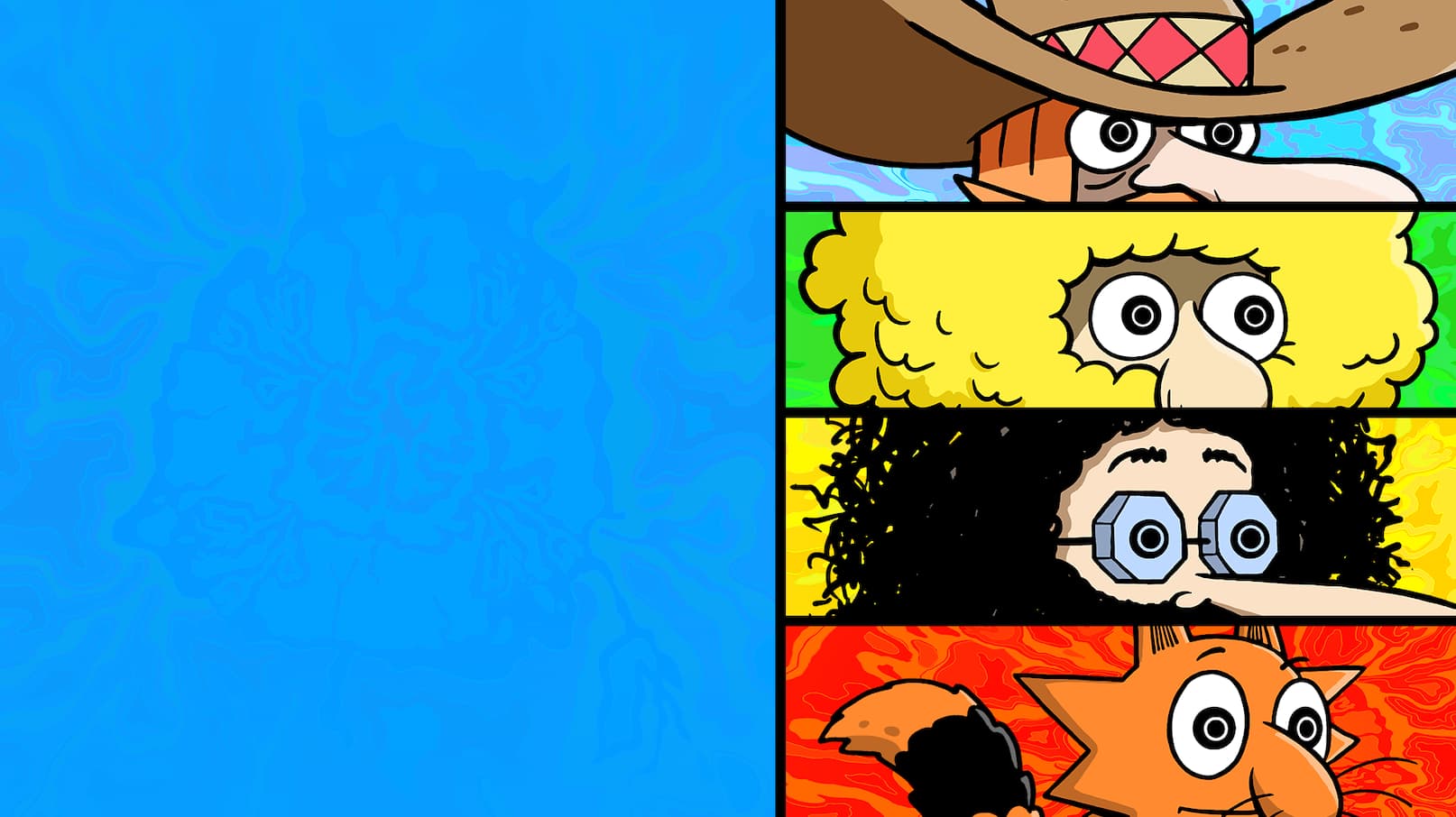 fondo del cartel