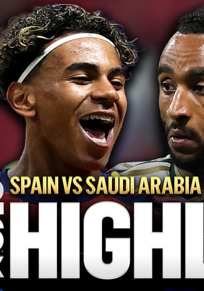 Spain vs. Saudi Arabia poster