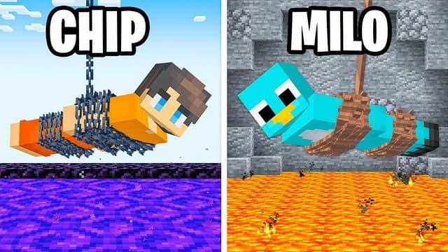 S01:E07 - Save Milo or Chip in Minecraft?