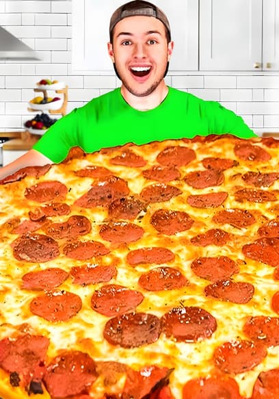 S01:E09 - World's Biggest Pizza Challenge poster