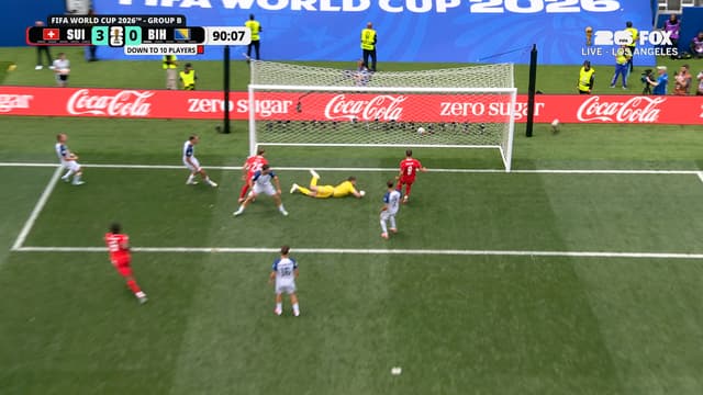 T2026:C76 - Switzerland’s Johan Manzambi nets second goal to have brace vs Bosnia and Herzegovina