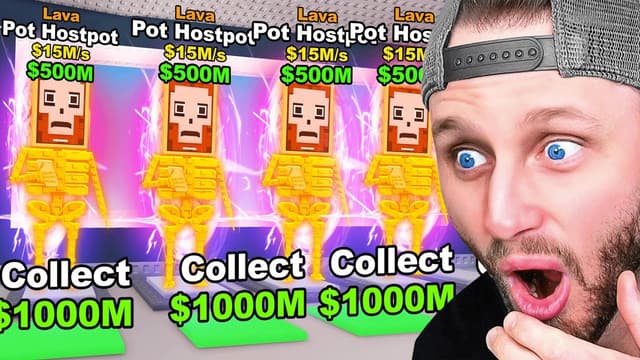 S07:E19 - Using Max Luck in the Lava Brainrot Event