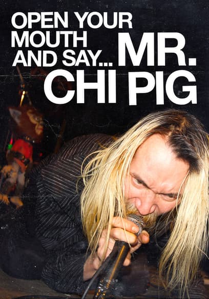 Open Your Mouth and Say... Mr. Chi Pig