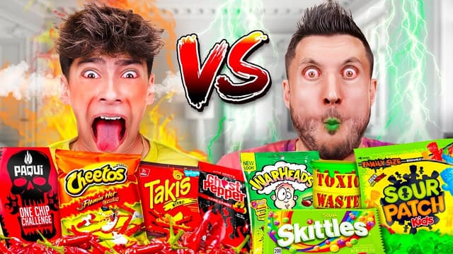 S02:E20 - Eating Spicy vs. Sourest Foods