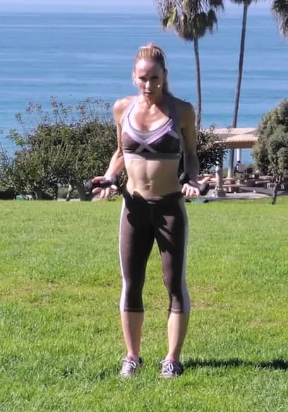 S01:E11 - 15 Min Full Body Workout With Weights poster