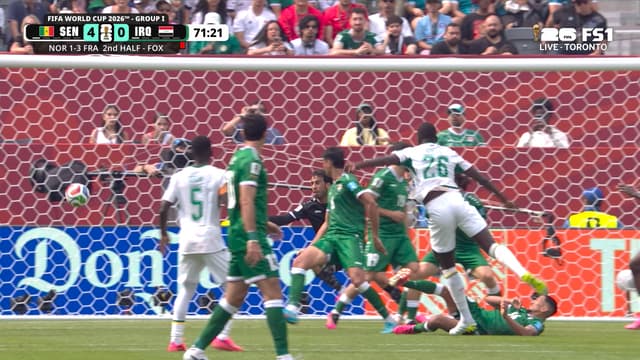S2026:E176 - Senegal’s Pape Gueye Scores His Second Goal vs. Iraq