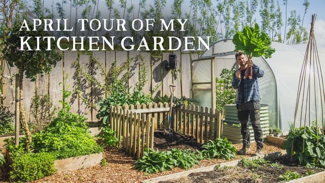 S01:E01 - Full Tour of My Kitchen Garden in Mid Spring