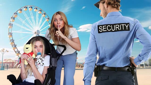 S01:E03 - Sneakng into a Theme Park Dressed as a Baby (bad Idea) & Singing Our Orders at the Drive thru Ft. @Liv Swearingen (Liv)