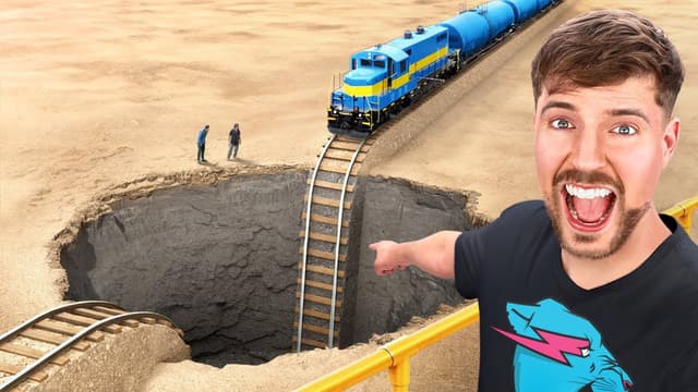 S06:E07 - Train vs. Giant Pit