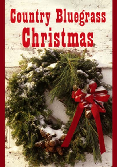 Country Bluegrass Christmas poster