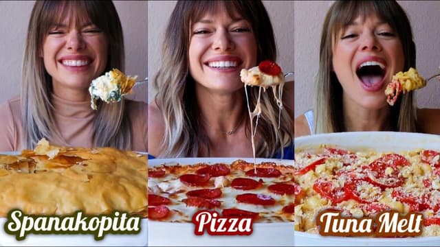 S01:E03 - One Pot Baked Mac and Cheese HACK 3 Ways - Spanakopita, Pizza, and Tuna Melt Mac and Cheese Mukbang!