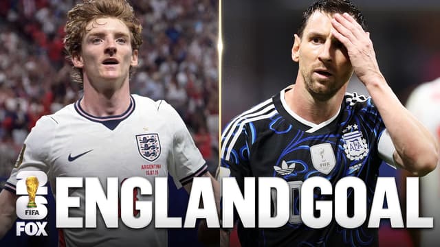 S2026:E301 - England’s Anthony Gordon Scores Goal to Take Lead vs. Argentina