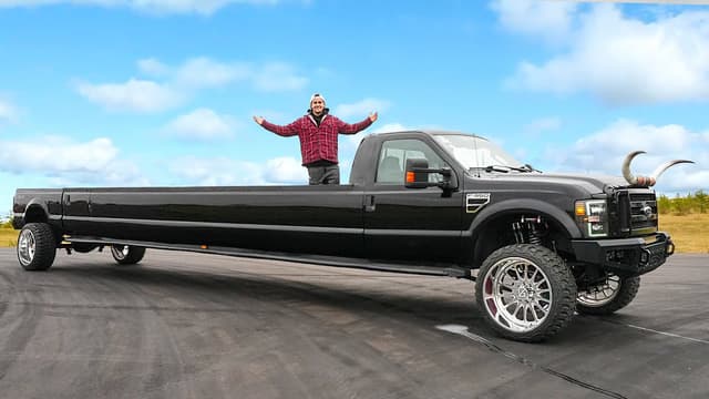 S01:E08 - World's Longest Pickup Truck!