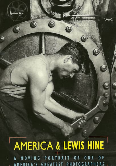 America and Lewis Hine poster