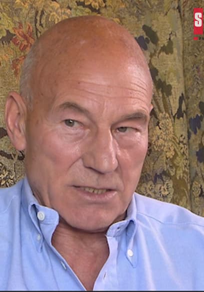 S01:E02 - The Captains Close Up: S1 E2 - Patrick Stewart poster