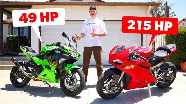S01:E05 - Upgrading My Beginner Ninja With POWER Mods to Challenge Big Bikes - BigTime