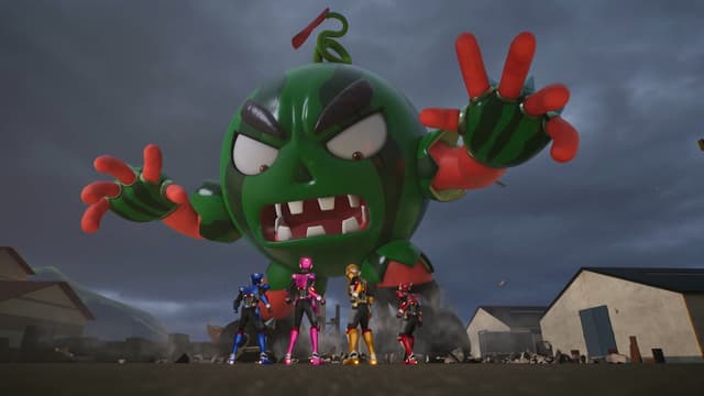 S01:E11 - The Fearsome Watermelon Trio! / Bacterias, the King of Stink!