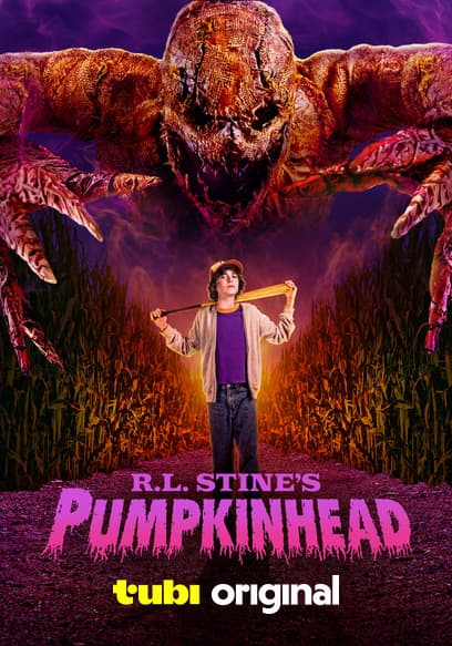 R.L. Stine's Pumpkinhead poster