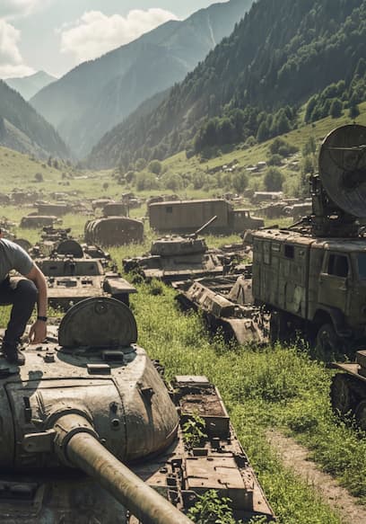 S01:E10 - Hundreds of Old Soviet Military Vehicles Discovered poster