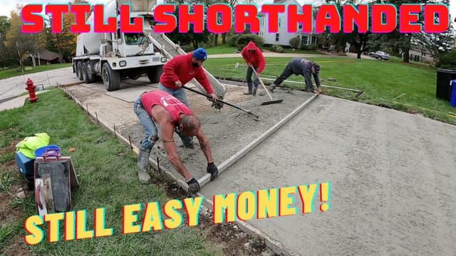 S01:E16 - Big Driveway! Still Shorthanded