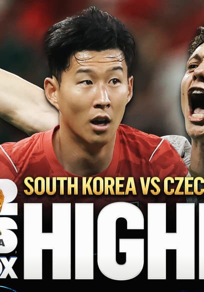 South Korea vs. Czechia poster