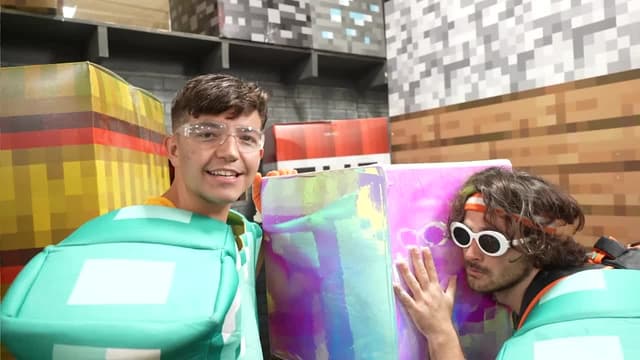 S06:E01 - Minecraft in Real Life if Ores Were Super! / I Built a Secret Gaming Room to Cheat!