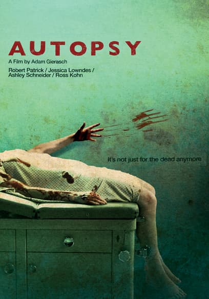 Autopsy poster