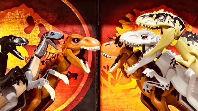 S01:E05 - Descubriendo y armando dinosaurios giganotosaurio therizinosaurio T Rex y muchos más