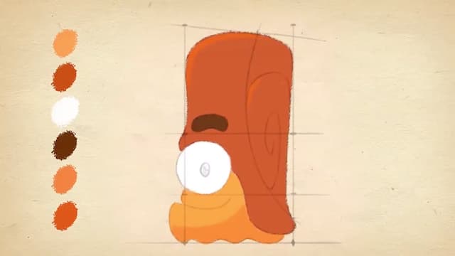 S01:E08 - How to Draw Snailbrow From Cut the Rope 2