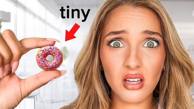 S01:E06 - 100-Hour Tiny Food Survival Challenge