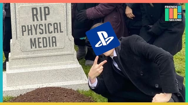 S01:E06 - Sony Ditches Physical Media, but Will Gamers Ditch Sony? | Friends per Second #98