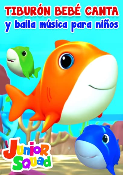 Tiburón bebé: canta y baila música para niños (Doblado)