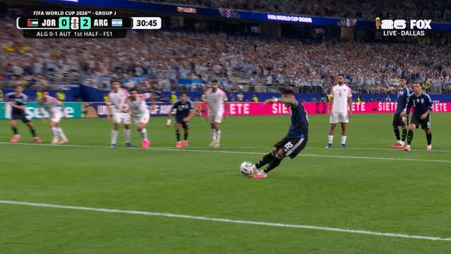 S2026:E199 - Lautaro Martínez Converts Penalty to Extend Argentina's Lead Over Jordan