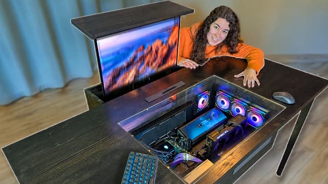 S01:E04 - PC Desk Build