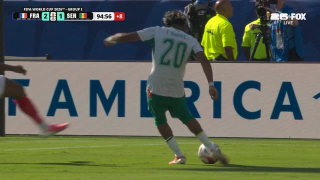 S2026:E48 - Ibrahim Mbaye scores Senegal's first goal in stoppage time vs France