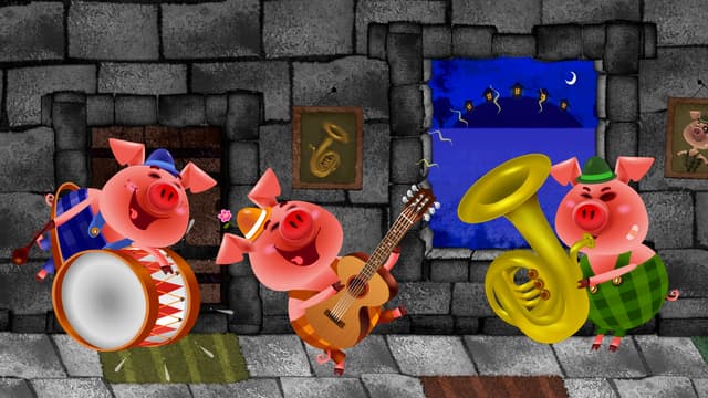 S01:E04 - Three Little Pigs / The Valiant Little Tailor / Ali Baba / Cinderella