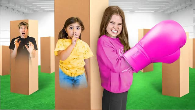 S01:E18 - Extreme Hide & Seek in Boxes