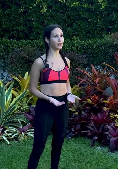 S01:E03 - 40 Min Barre Inspired Routine With Weights & Cardio Bursts poster