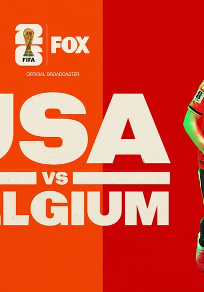 USA vs. Belgium poster