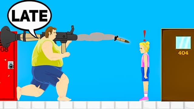 S09:E22 - Going to School and the Gym