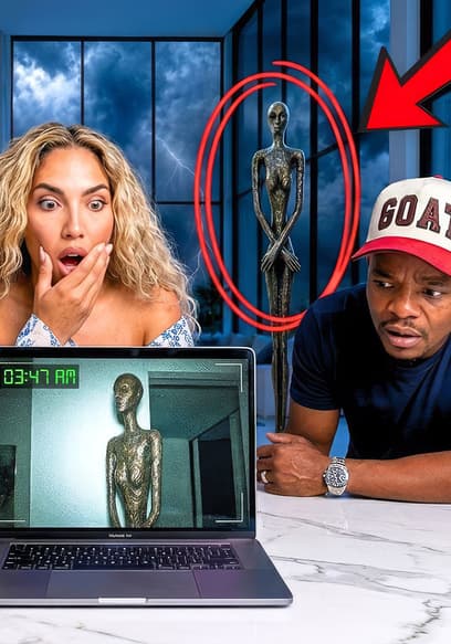 S01:E02 - Our Security Camera Caught Proof the Statue Moved at 3 AM! poster
