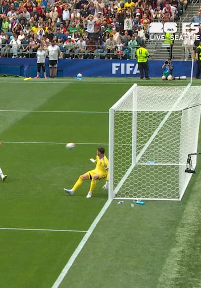 Senegal's Habib Diarra Scores Goal to Take Early Lead vs. Belgium poster