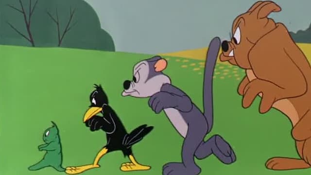 S09:E03 - Racketeer Rabbit / Daffy Doodles / Fair and Wormer