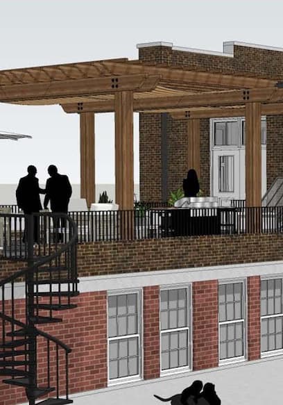 Affiche de S01:E07 - Plans for the ROOF DECK! 