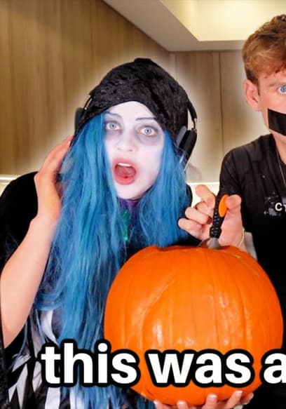 S01:E04 - DEAF, BLIND, AND MUTE PUMPKIN CARVING ft. Carter Asher & Sydney poster