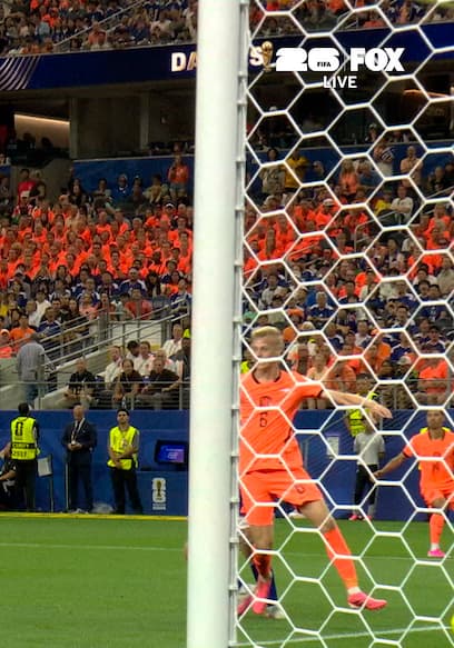Netherlands’ Virgil van Dijk Scores Brilliant Header for His First FIFA World Cup™ poster