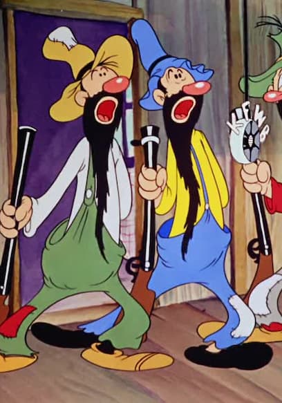 S12:E12-  Porky's Hare Hunt / Porky & Daffy / A Feud There Was poster