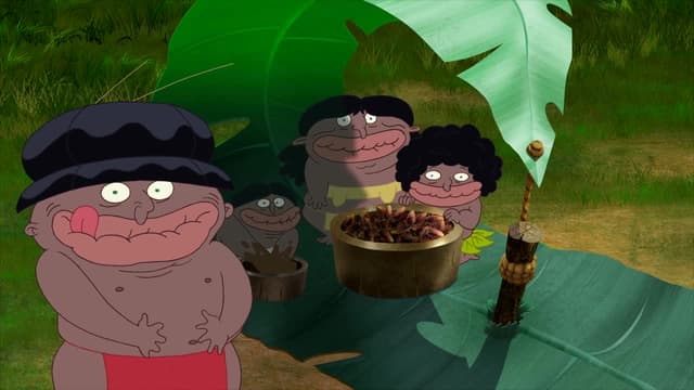 S03:E05 - El ancestro / La abuela de Oggy / Trans-amazónica